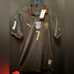 Cristiano Ronaldo Portugal special-edition "Black Panther" Jersey